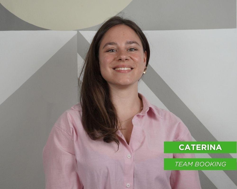 Primo piano di Caterina, Team Booking.