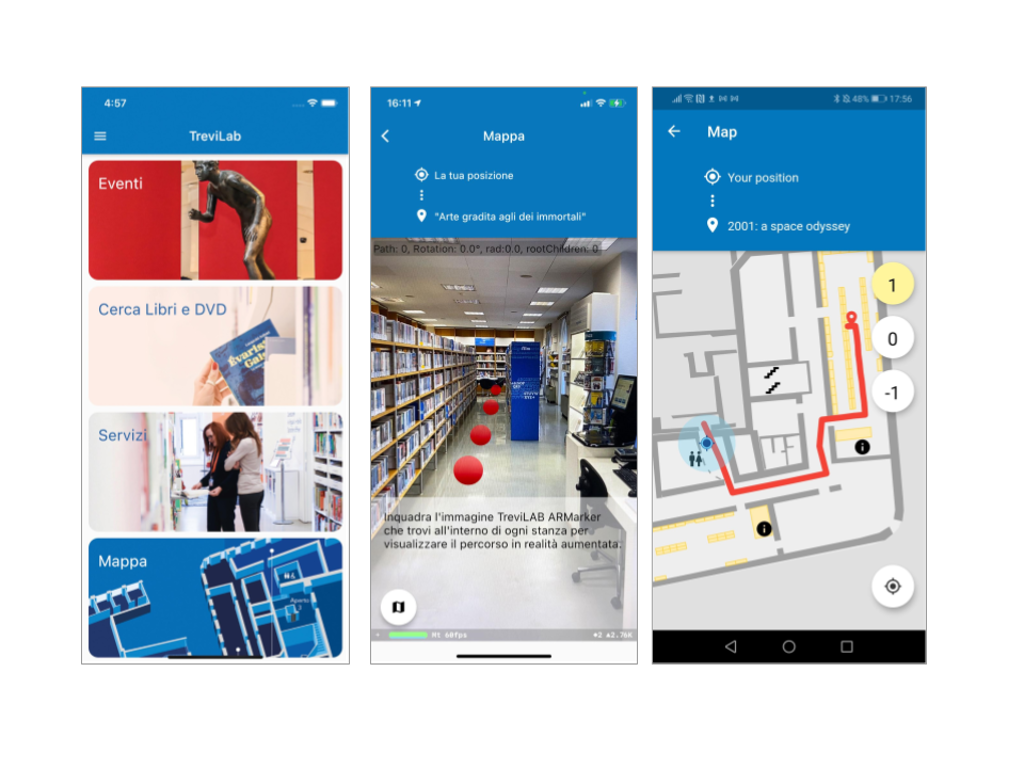 App del Centro Trevi - Trevi Lab