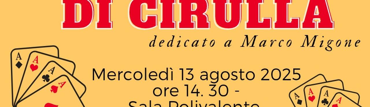 TORNEO DI CIRULLA