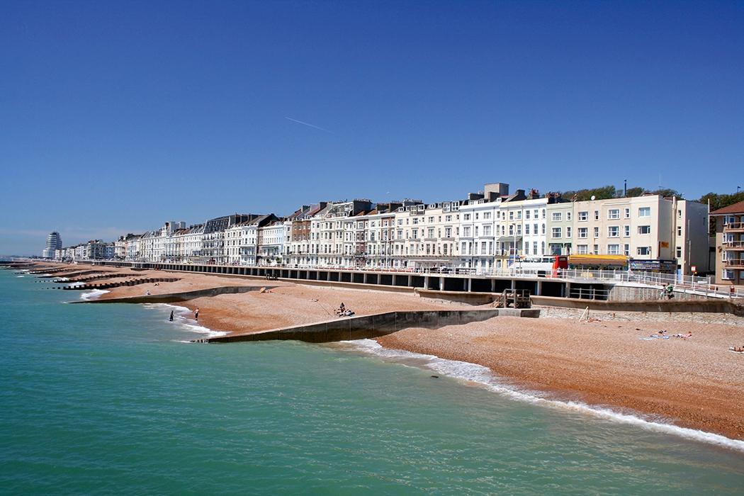 Viaggio studio a Brighton con Zainetto Verde alla University of Sussex, lungomare di Brighton.