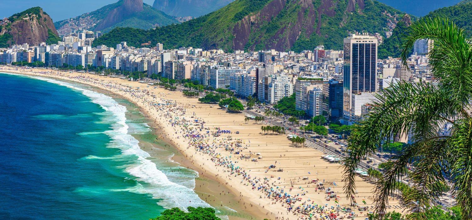 La spiaggia di Copacabana.