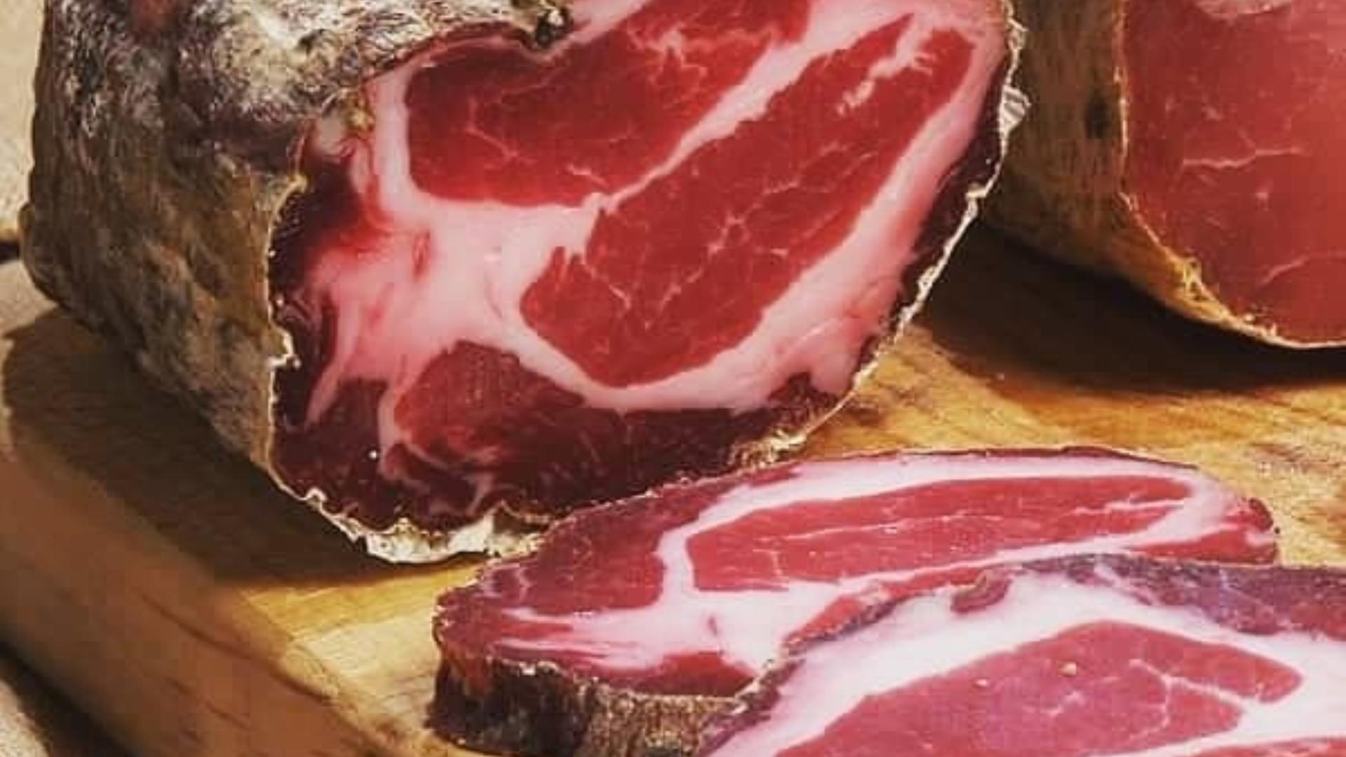 Salumi suino nero Sila
