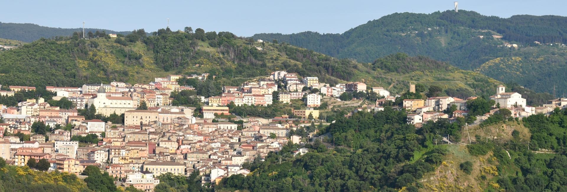 Vista panoramica di Acri