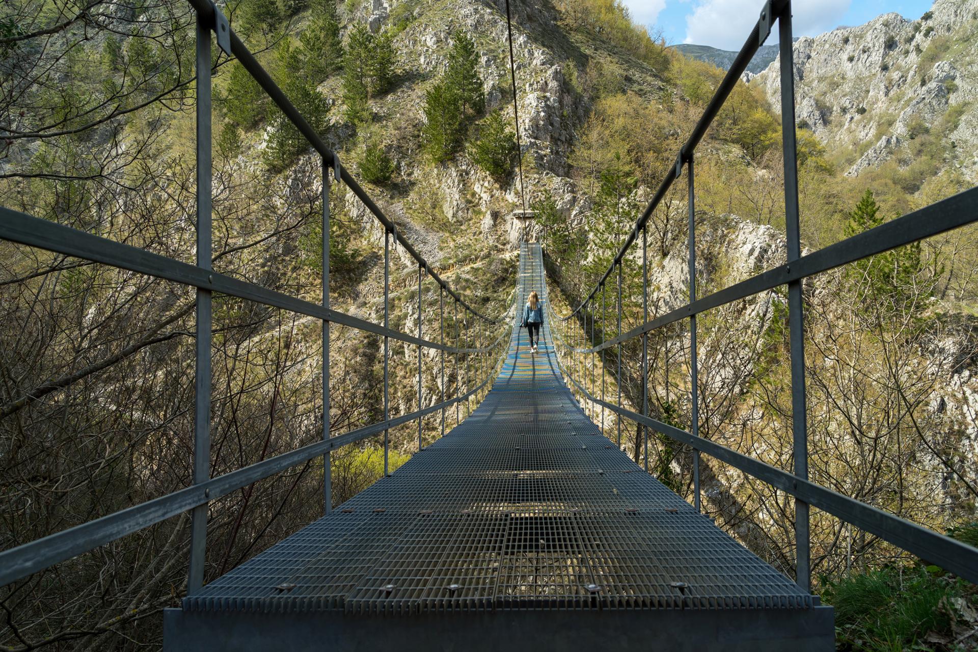 Ponte Tibetano Roccamandolfi