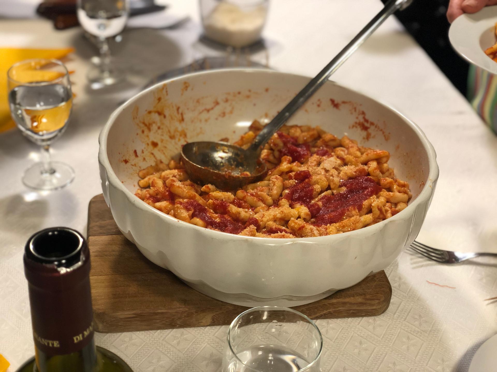 Pasta homemade