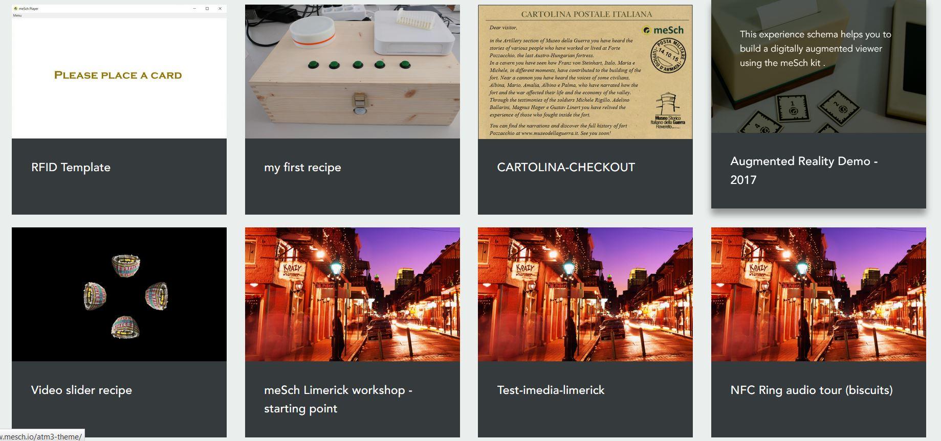 Il tool di gestione delle ricette