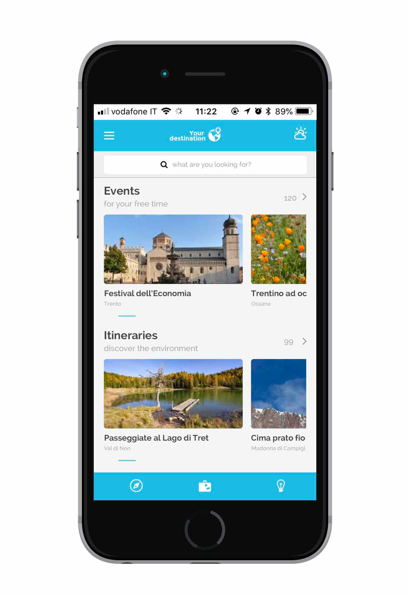 Suggerimenti personalizzati sulla base del profilo utente