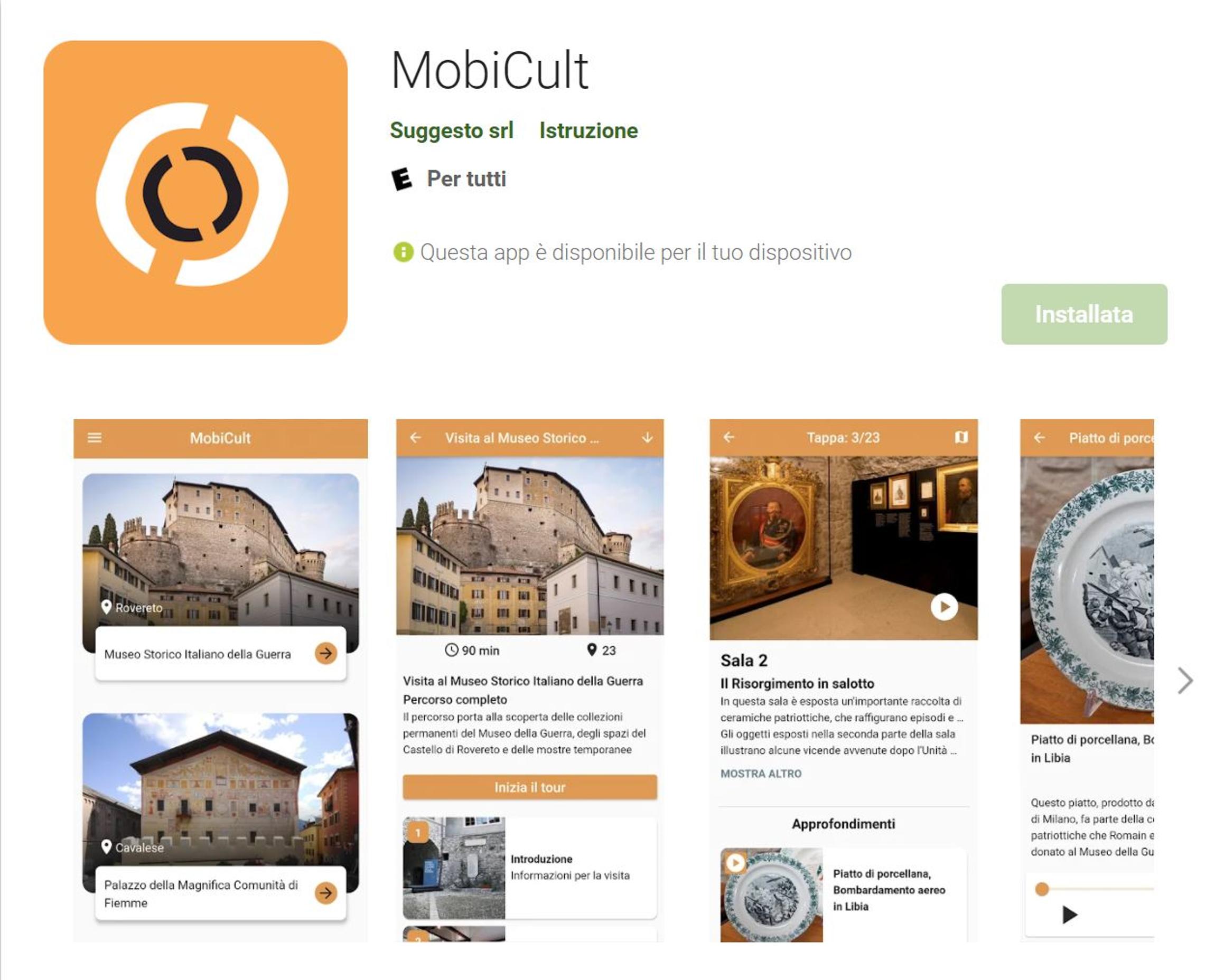 Scarica L'App MobiCult