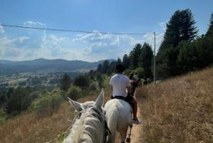 Escursione a cavallo nel Parco Nazionale della Sila