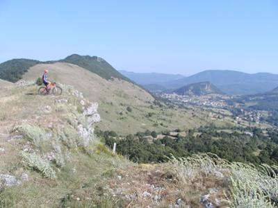In mountain bike sul tratturo Lucera – Castel di Sangro