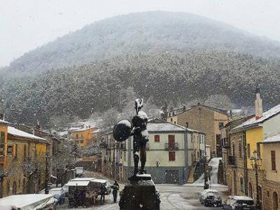 Statua del guerriero sannita - Monumento ai caduti