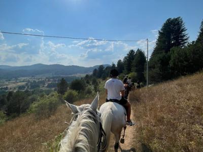 Escursione a cavallo nel Parco Nazionale della Sila