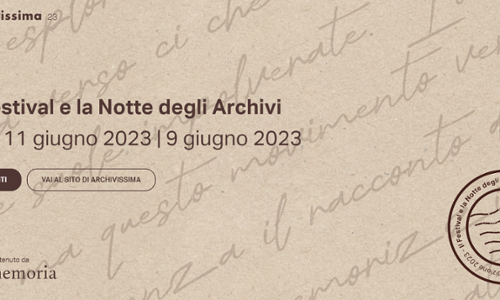 Archivissima 2023 - La notte degli archivi e BACK TO 90’S