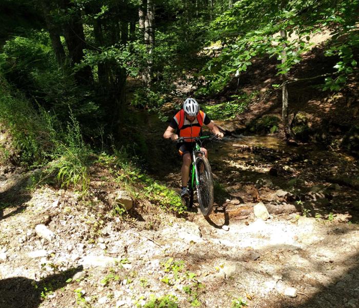 Bike in montagna Sila