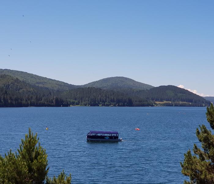 Battello elettrico Lago Arvo Lorica