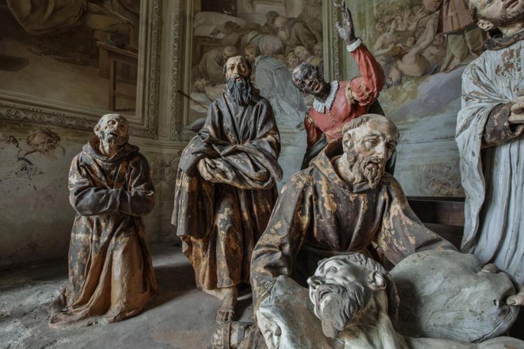 Kapelle XVII - Der Tod des heiligen Franziskus