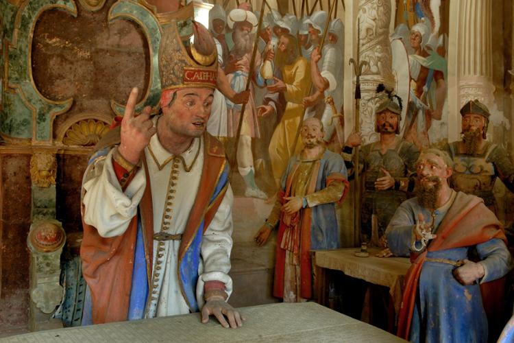 Chapel 25 - Jesus at the Court of Caiaphas