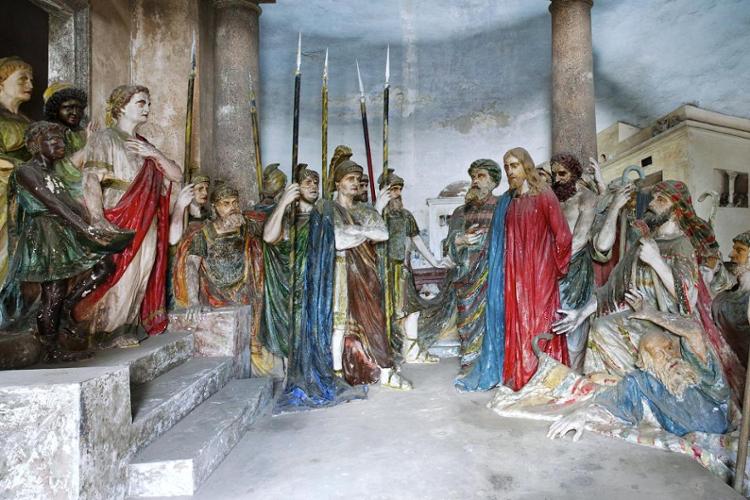 Chapelle I - Jésus devant Ponce Pilate