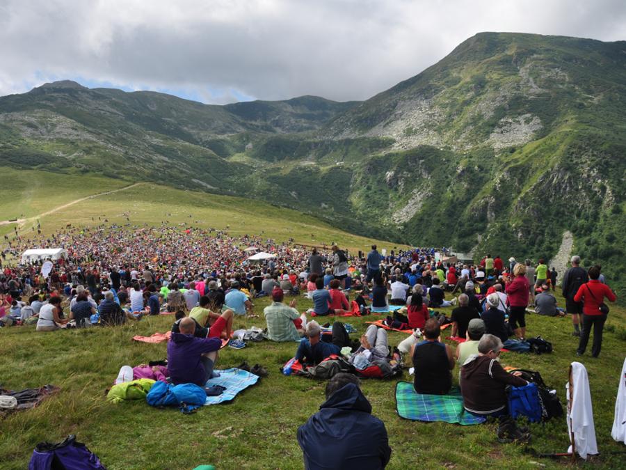 Immagini dell'edizione a Pian Muné, nel 2018